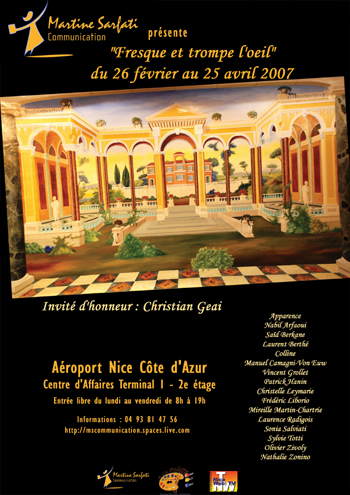 affiche exposition centre d'affaire aéroport de nice affiche exposition centre d'affaire aéroport de nice
